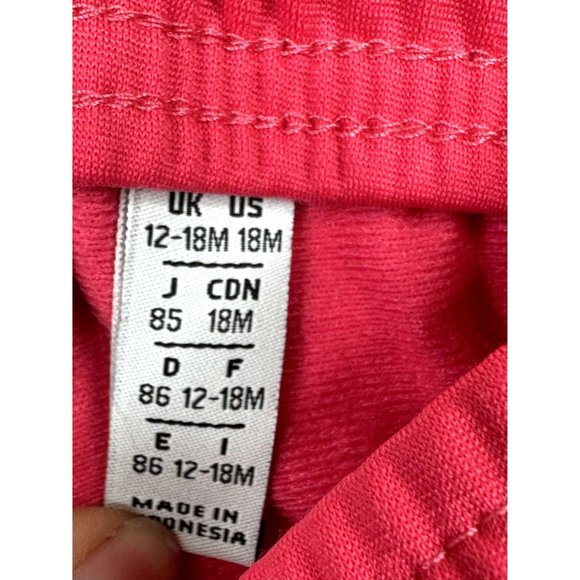 Adidas Three Striped Jogger Pants size 18 Months‎ Pink - Picture 2 of 5